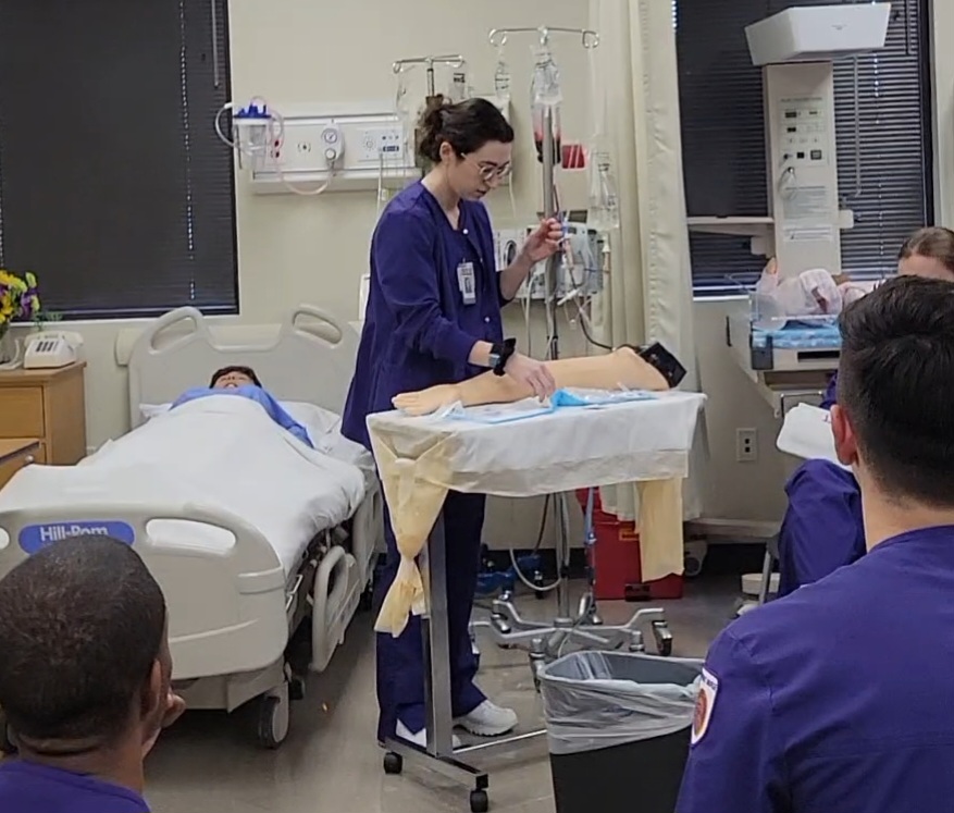Nursing Students with Equipment