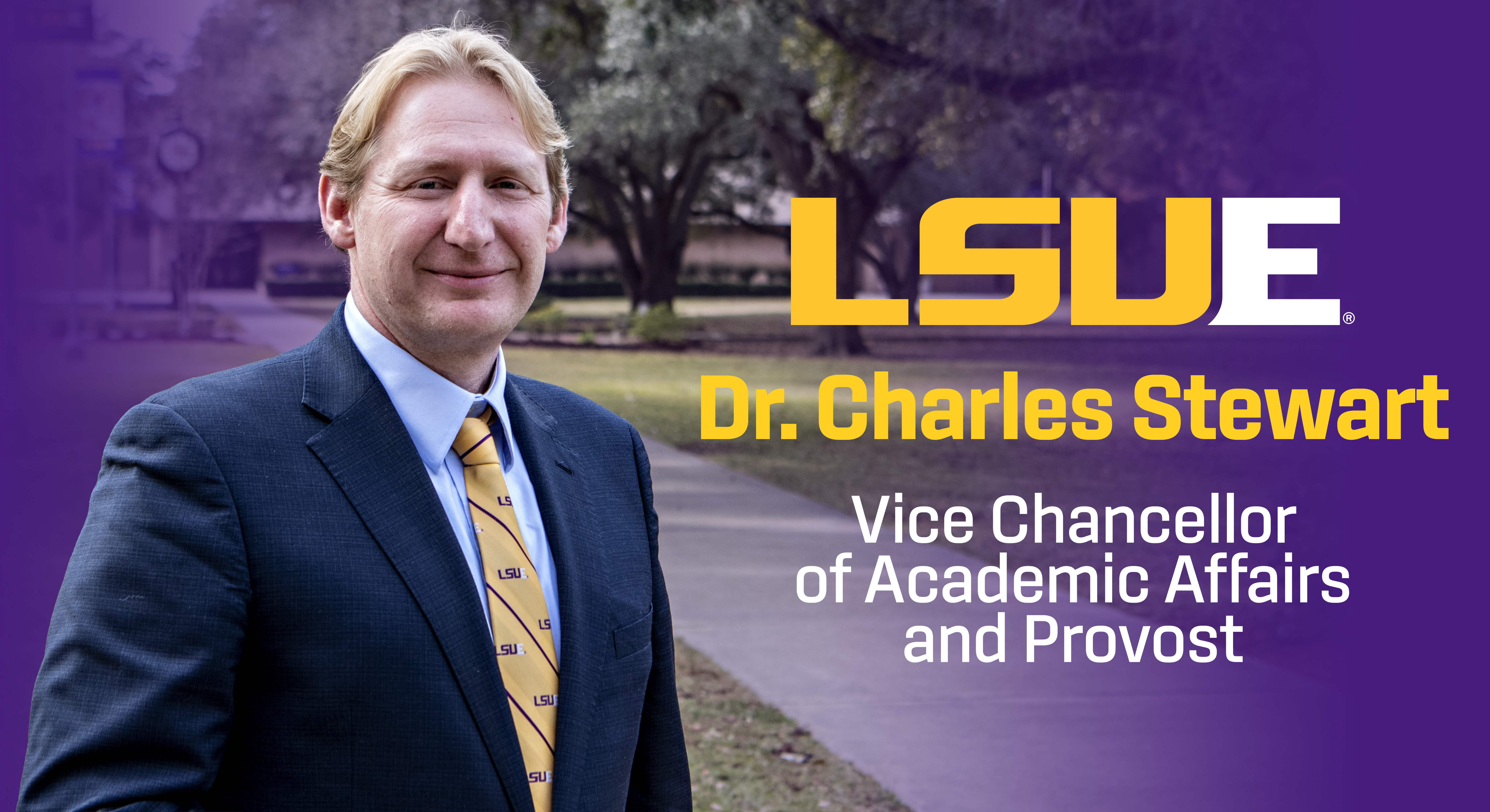 Charles Stewart named Vice Chancellor of Academic Affairs