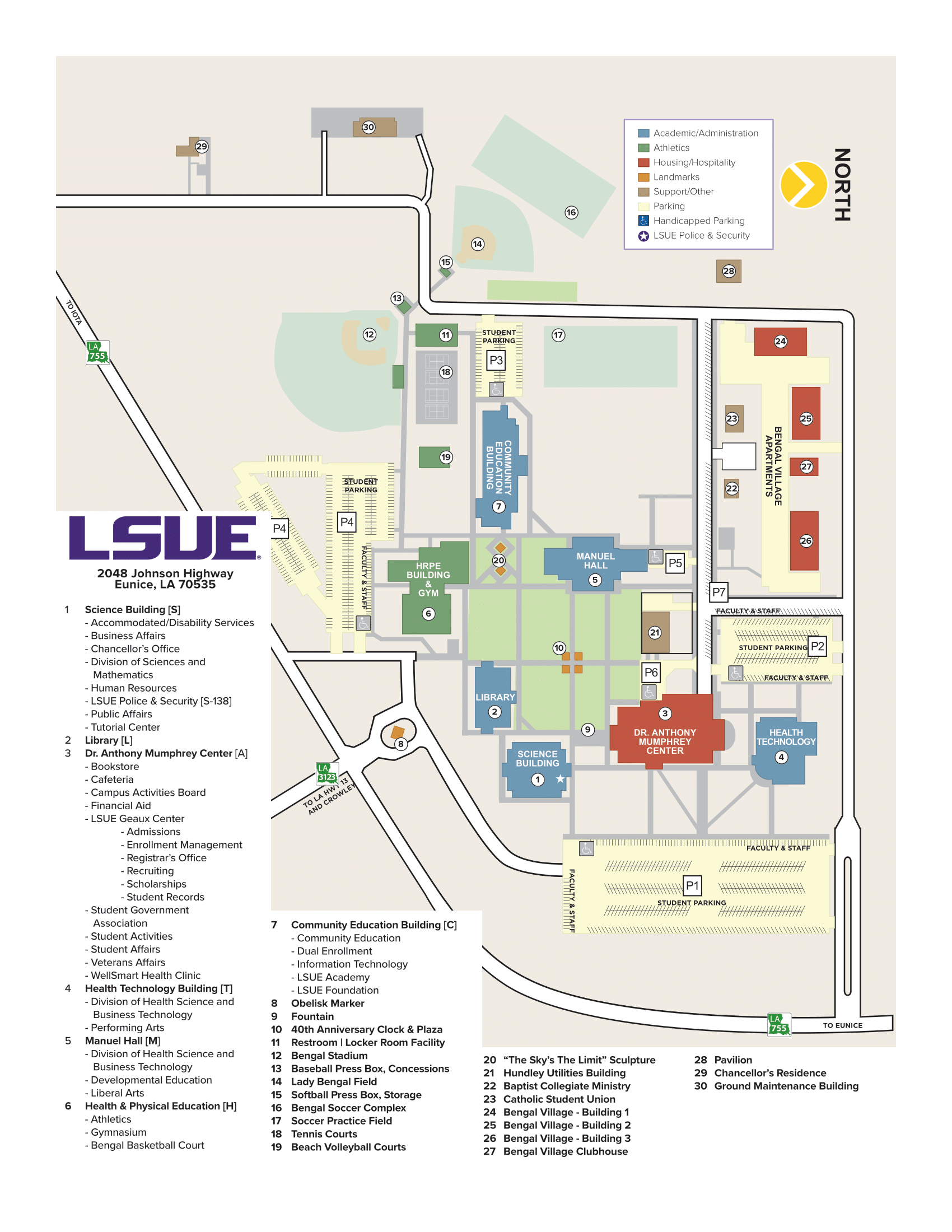 Map Of Lsu Campus Directions And Maps