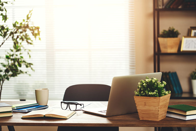 Photo of office desk