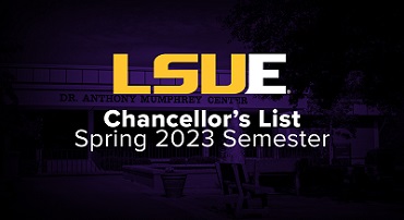 LSUE Names Chancellor's List For Spring 2023 Semester