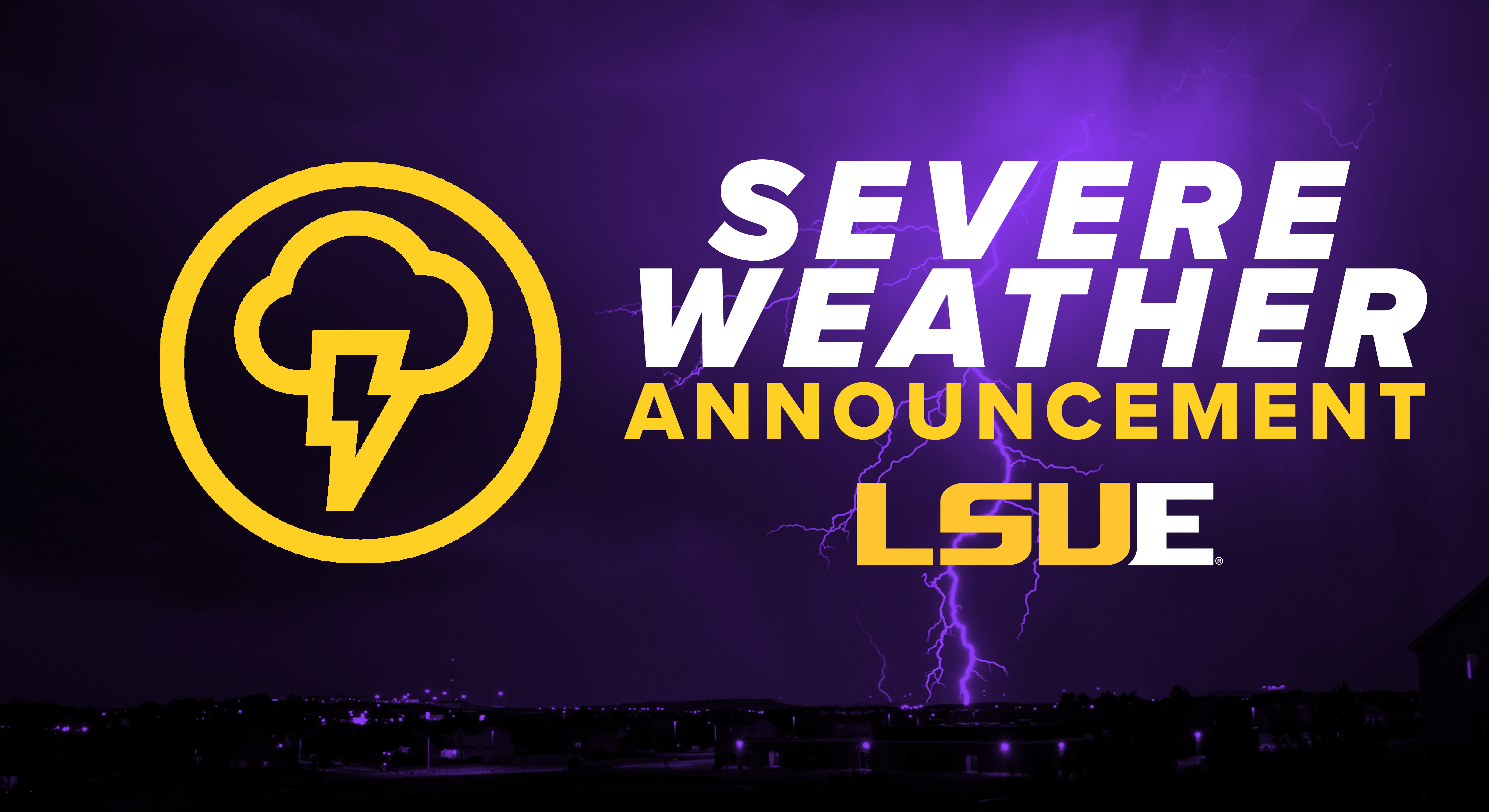 Severe Weather at LSUE